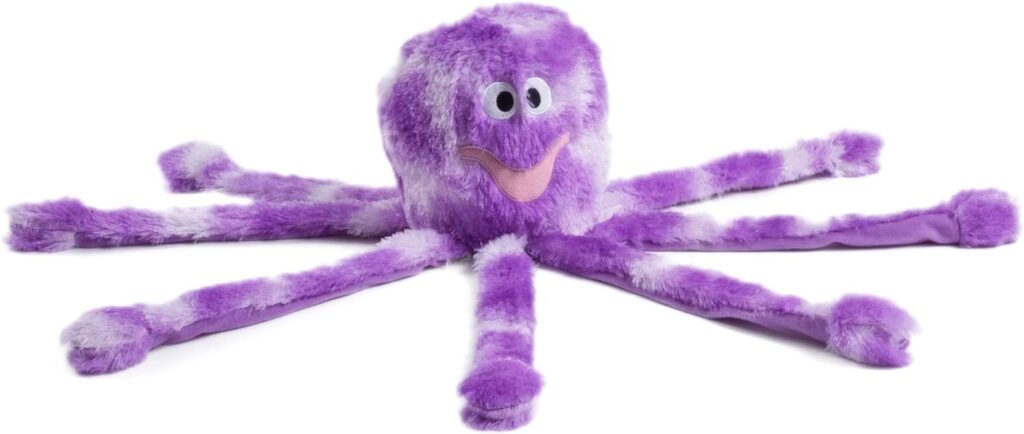 Petface Orla the Octopus Plush Dog Toy, Large